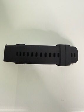 COSMO Black silicone watch band